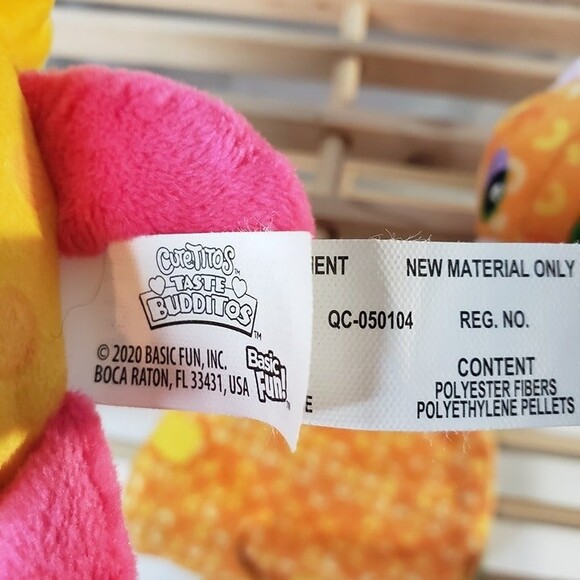 Adorable Little Cutetitos Budditos Macaroni & Cheese Plush Cat Mouse Stuffed - Picture 6 of 8